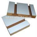 18mm melamin mdf slatwall board mit haken für supermarkt